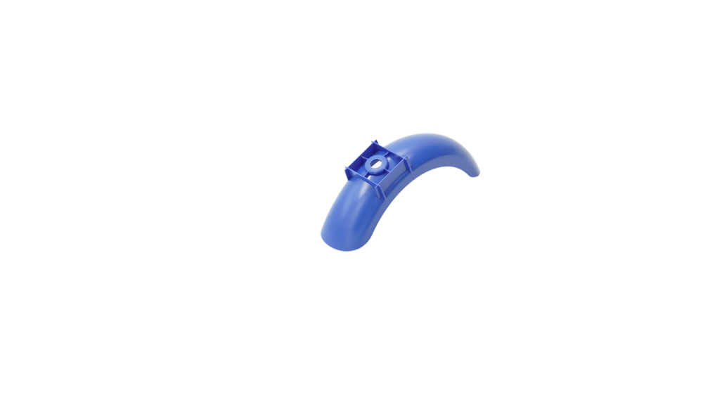 E8 Blue Front fender