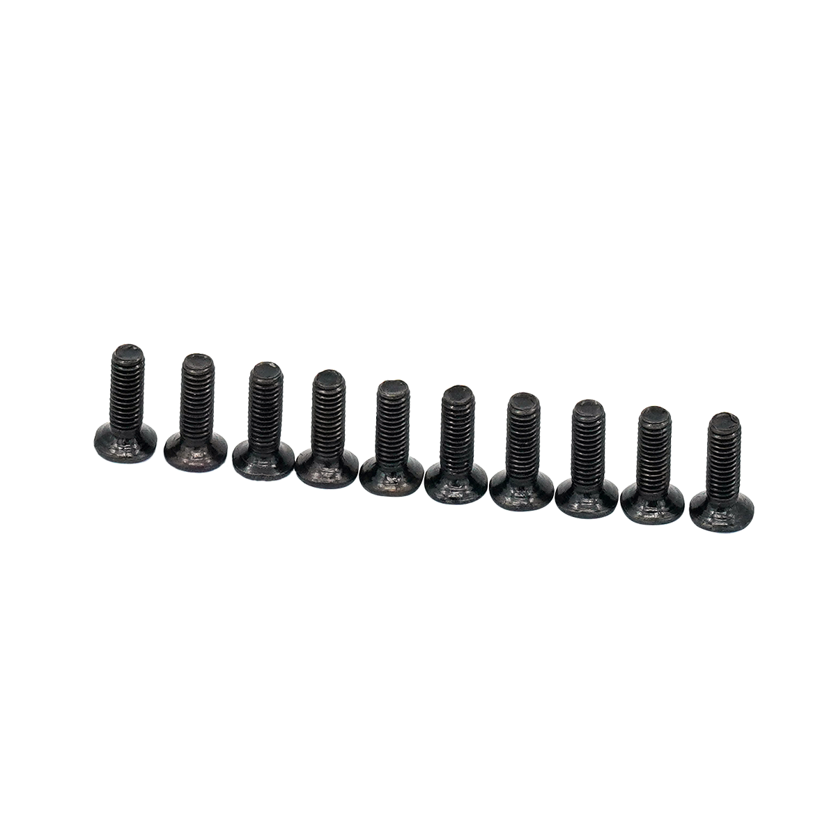 GT1/GT2 Cross Recessed Countersunk Head Carbon Steel Screws Kit M3x10